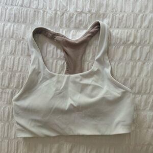 LULULEMON White Sports Bra W/Hooks